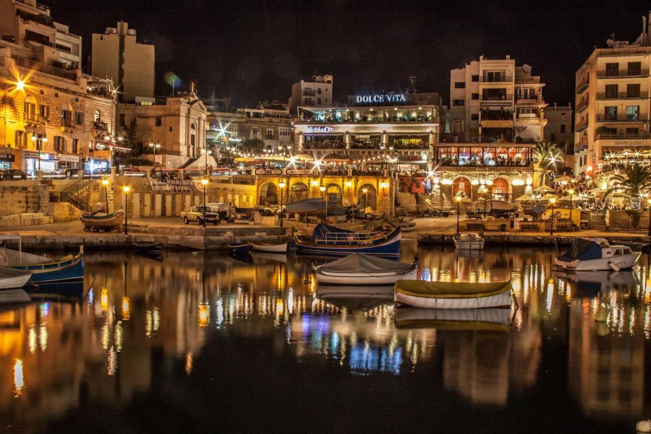 Splendid 2Br Apartment, Steps To St Georges Bay San Ġiljan Extérieur photo